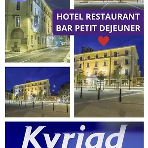 Hotell Kyriad Centre - & Restaurant & Bar - La Galerie D'art Des Princes - Provence Alpes Cote D'azur - France - Proche A7-a9 - Exit21- Chateauneuf-du-pape Avignon Bollene Nimes, Orange (Vaucluse)